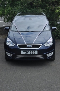 A 2010 Ford Galaxy Titanium X in Ink Blue.