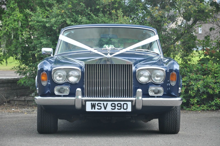 A 1976 Rolls-Royce Silver Shadow I is a true classic car in Seychelles Blue.