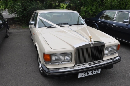 A 1984 Rolls-Royce Silver Spirit in stunning Magnolia.